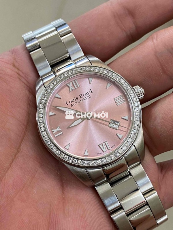Louis Erard 40mm Auto Kim Cương Zin Hãng