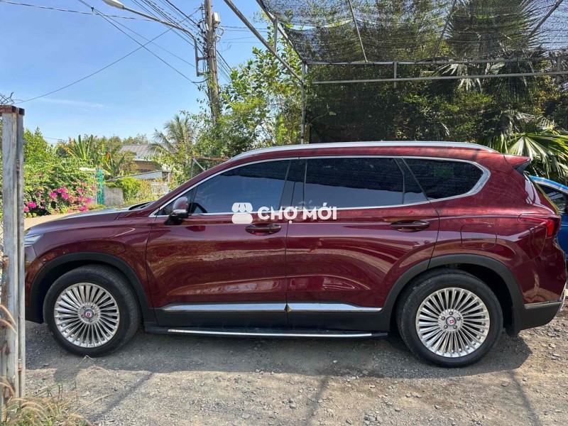 Hyundai SantaFe 2019 Cao cấp Đỏ