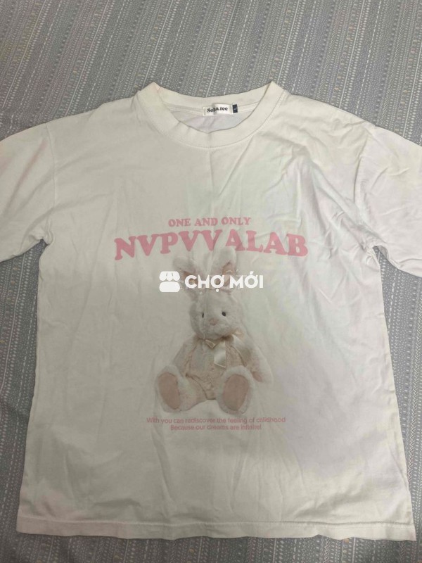 Áo thun Soha.fee Nữ Cotton Trắng