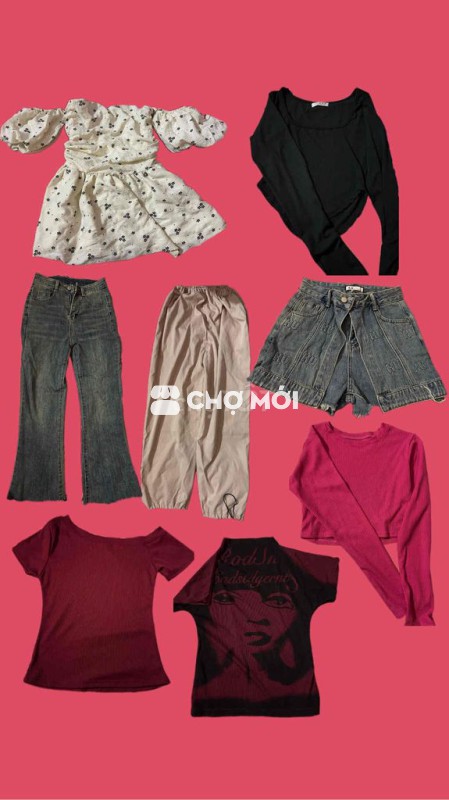 pass áo quần cá nhân 3 món 120k