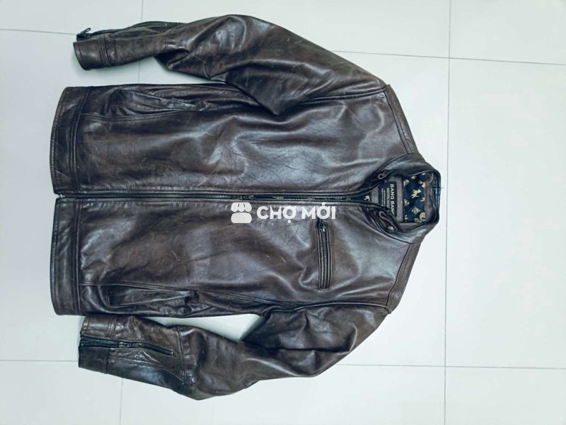 Áo khoác da Bang Bang Nam Da bò size S