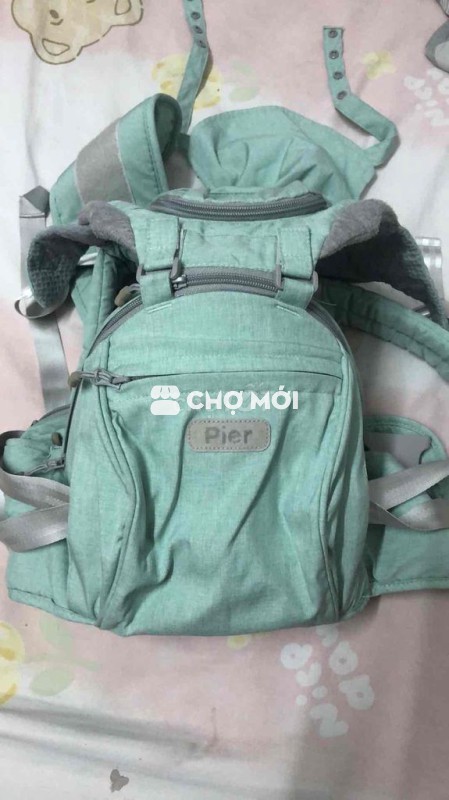 Địu em bé Pier Xanh Đã sử dụng