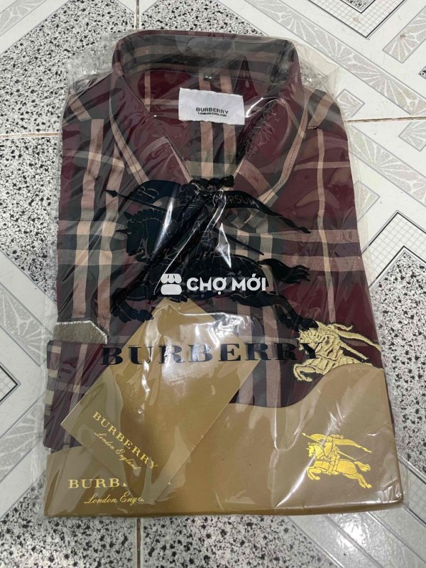 Áo sơ mi nam Burberry kẻ caro