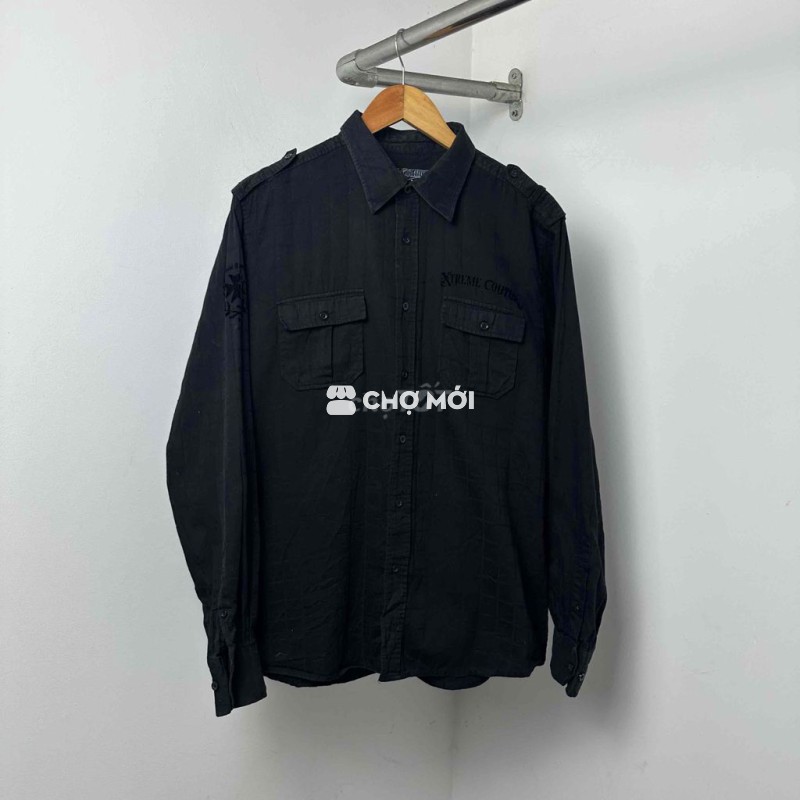 Áo sơ mi nam Nhung Xtreme Couture size L
