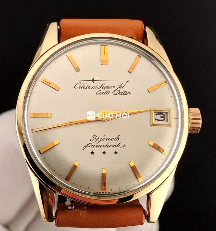 Đồng hồ Citizen Superjet 39J Vàng 14K