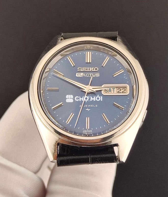 Đồng hồ Seiko Actus Nam Xanh 37mm