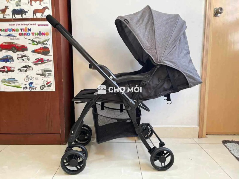 Xe đẩy Seebaby T08 Ghi