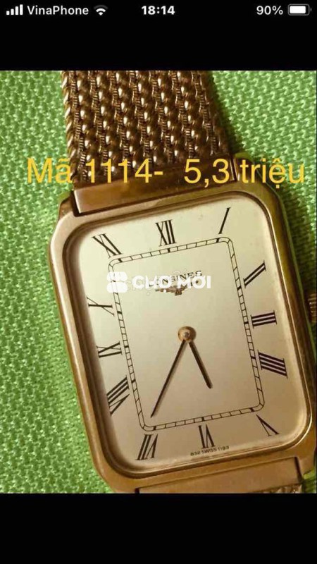 đồng hồ cơ cổ Thụy Sĩ bọc vàng 30 cor