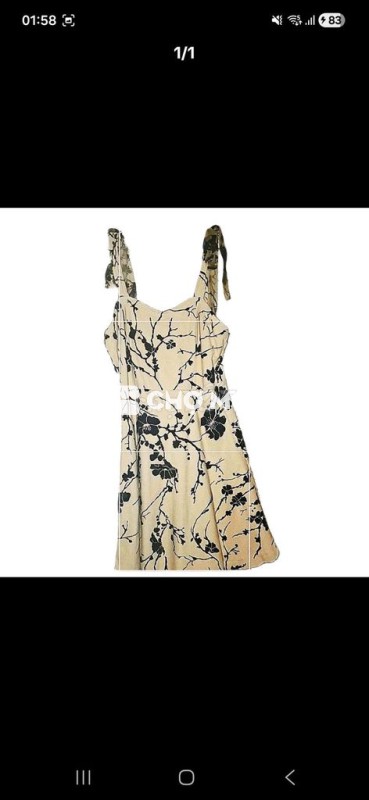 Đầm Nữ Vải mềm mại màu Be