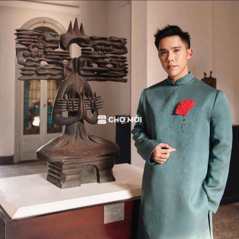 Áo dài tết Nam - Đinh by Xéo Xọ size L