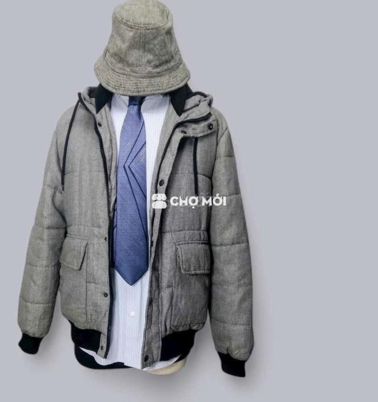 Khoác phao Bershka size M