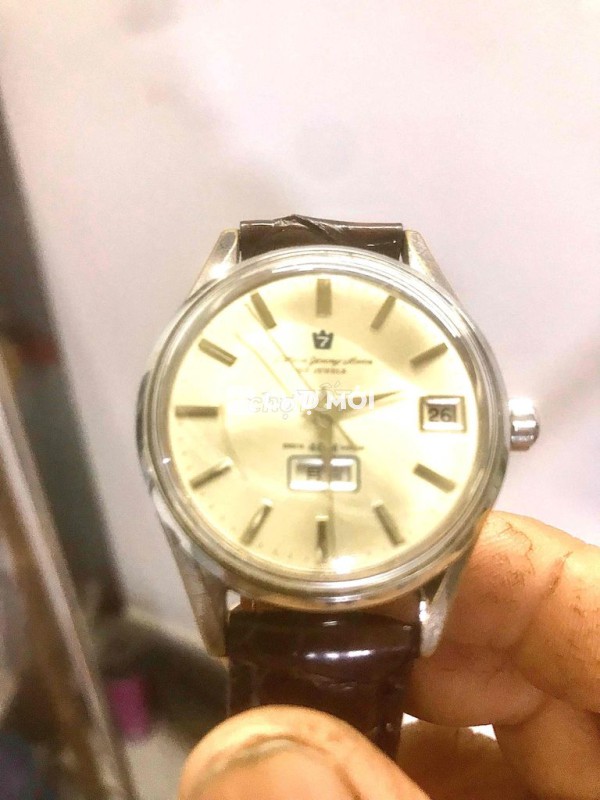 Đồng hồ đeo tay Nam Bạc Kim loại