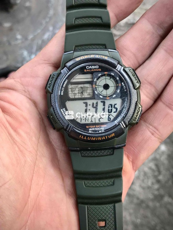 Đồng hồ Casio nam 45 mm zin đẹp