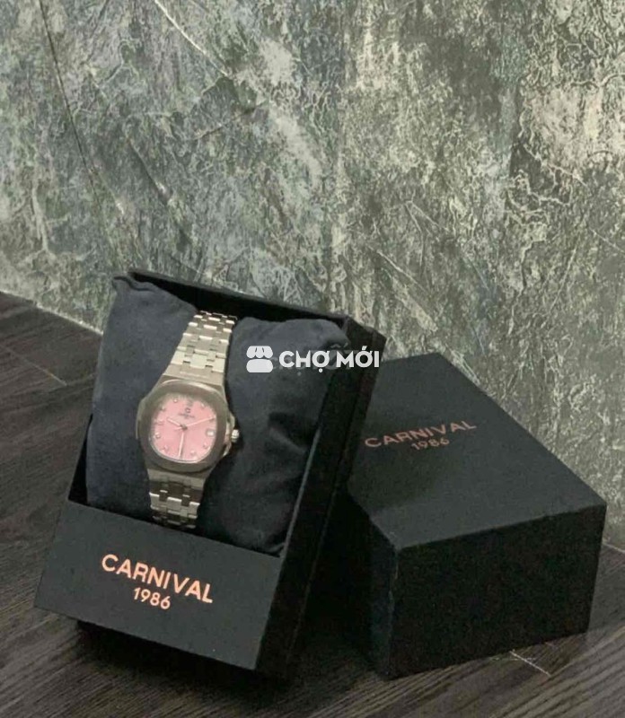 Đồng hồ Carnival 1986 Nữ Hồng
