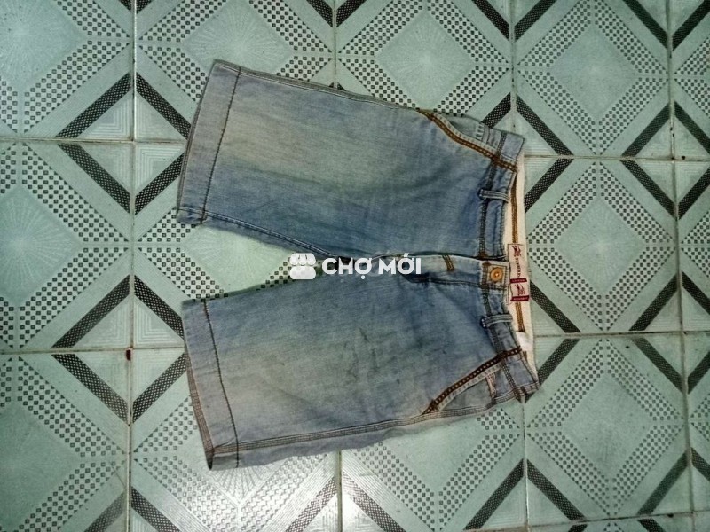 Quần short nam Burberry London vải bò size 32