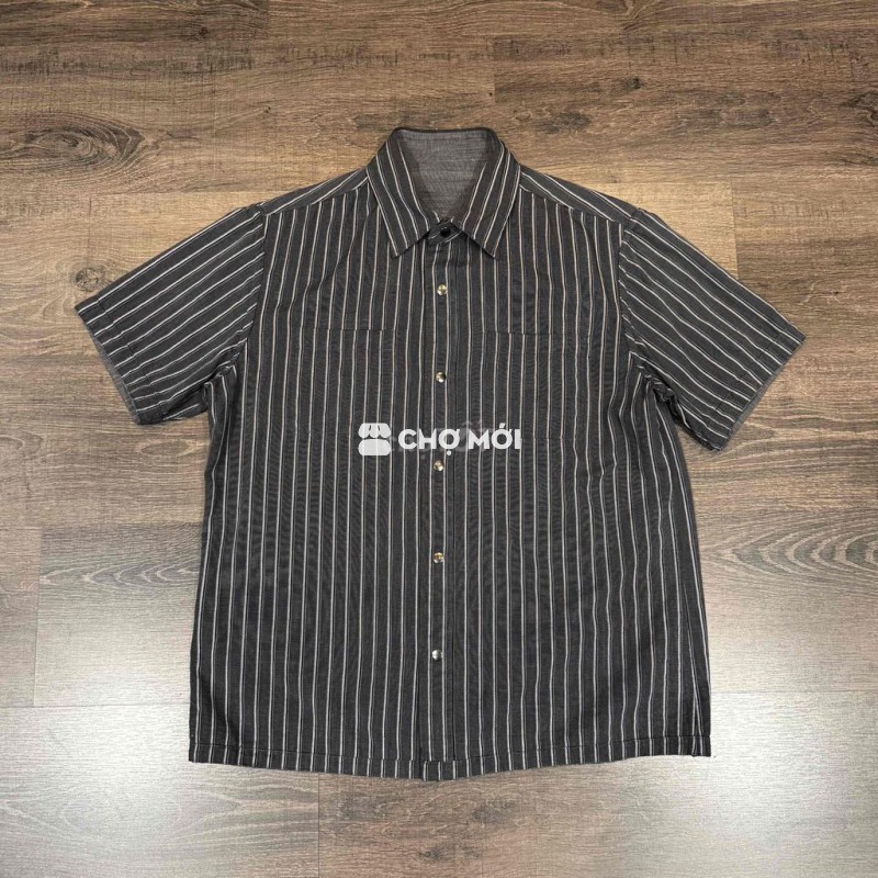 Áo sơ mi nam sọc size L 2 mặt