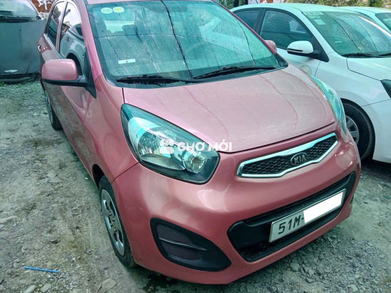 Kia Morning 14 Số sàn màu hồng  16 màu bạc