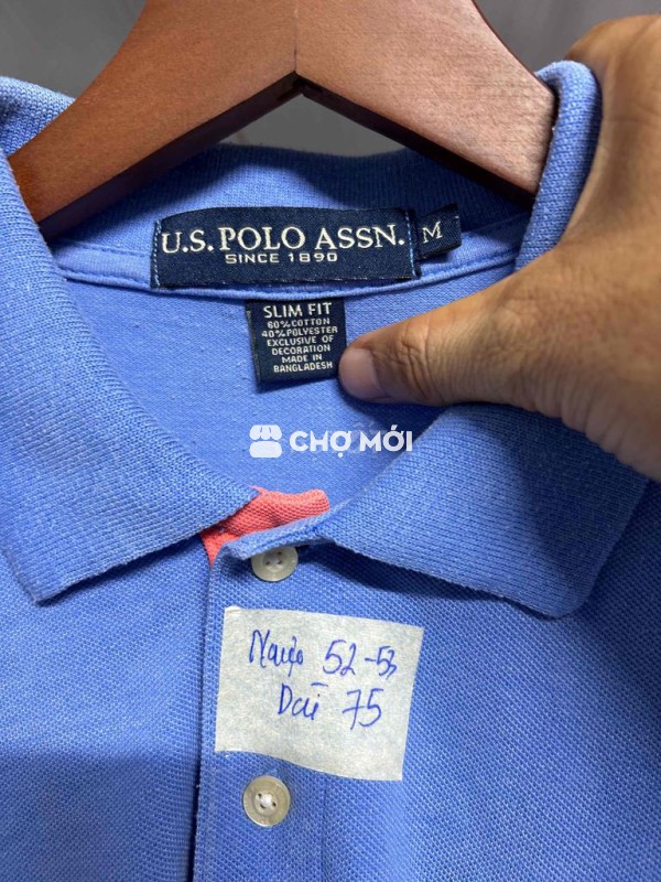 Áo polo nam U.S. Polo Assn. Cotton