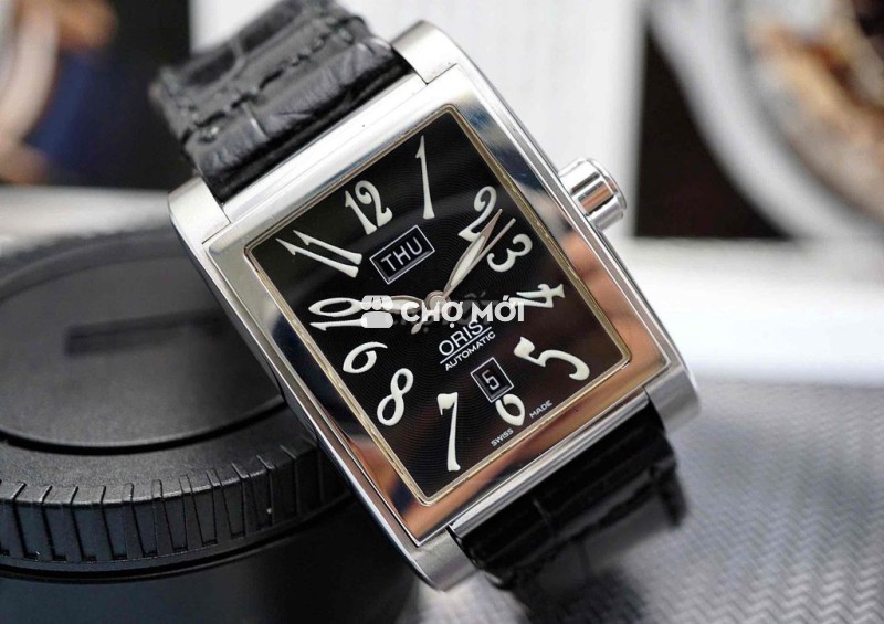Đồng hồ Tank Oris Automatic Day Date Thuỵ Sỹ