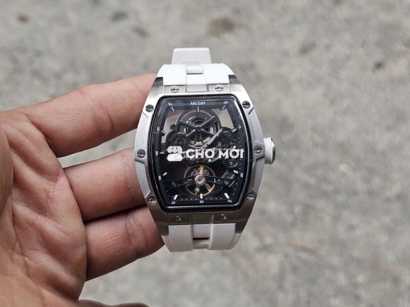 Đồng hồ MEGIR Automatic Nam Trắng