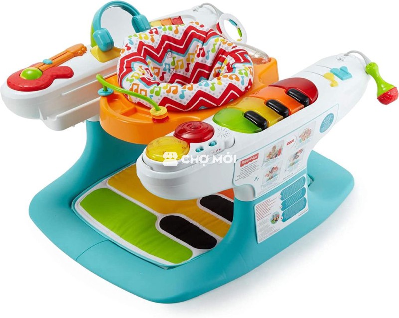 Bộ 3 trong 1 - Ghế ngồi chơi Nhún tập đứng Tập đi