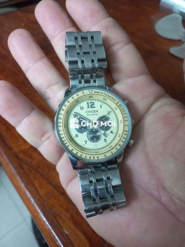 Đồng hồ Citizen Eco-Drive Nam Bạc