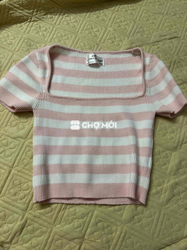 Áo thun nữ Tingoan Bora Len gân