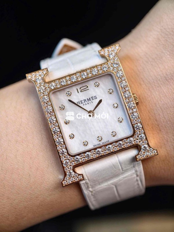 Đồng hồ Hermes Nữ Vàng hồng 18K