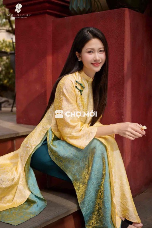 Áo dài nữ tơ Mainichi size SX