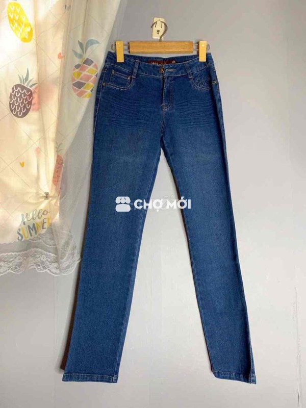 Quần jean nữ cao cấp hàng trong shop sale