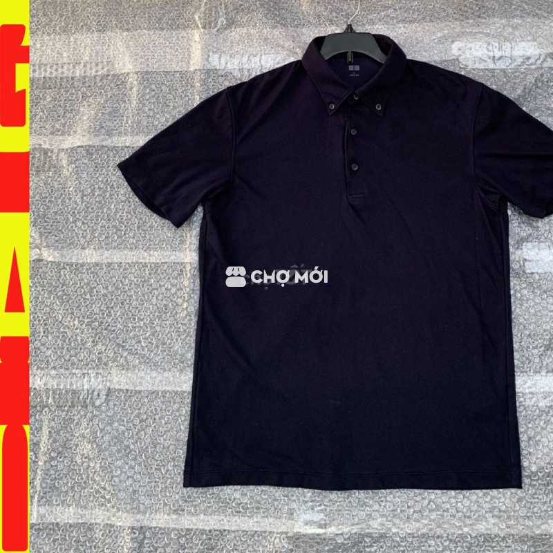 💥Áo thun UNIQLO - sz L 60-67kg-xanh đen -FREE SHIP