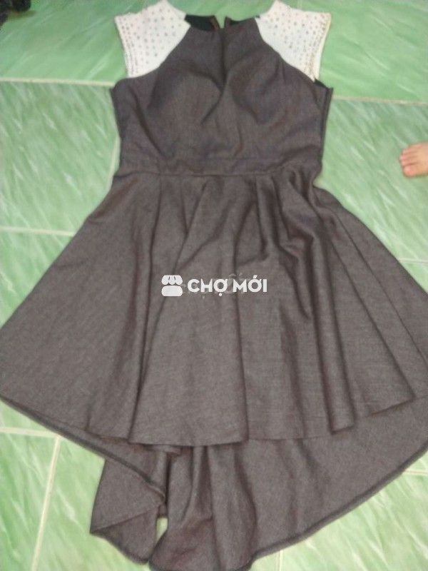 Đầm dự tiệc nữ màu xám