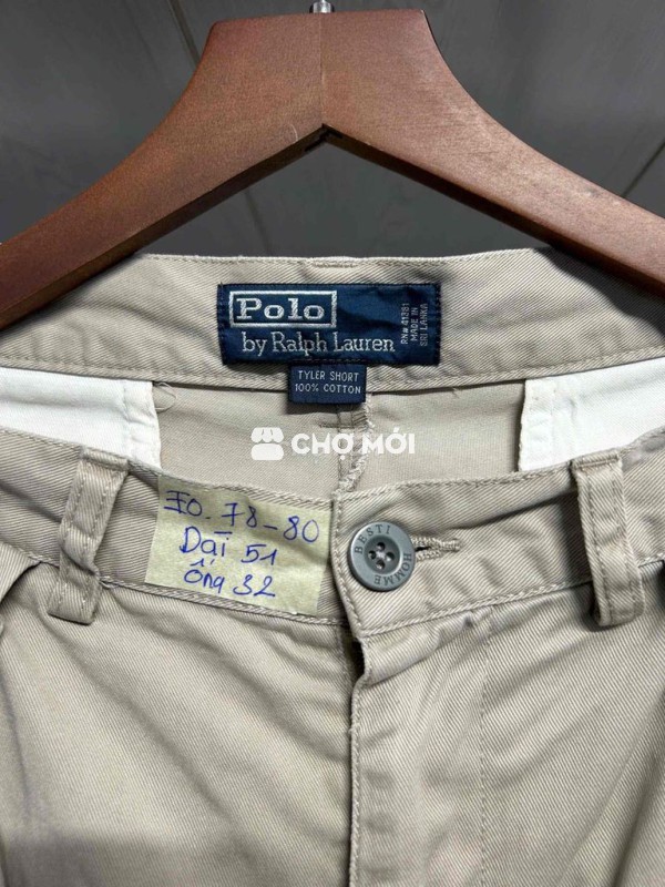 Quần short Polo by Ralph Lauren Nam Cotton size 30