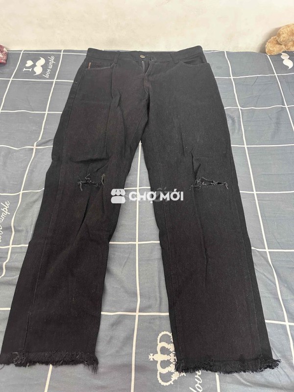 Quần jean nam đen đã dùng