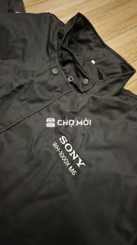 Áo khoác Unisex Sony WH-1000XM6 Đen XL
