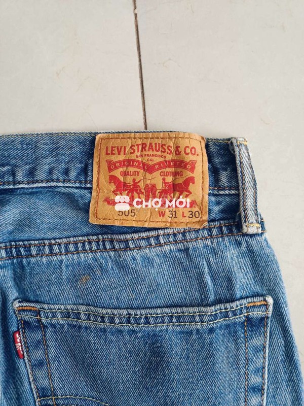 Quần jeans nam Levis 505 size 31