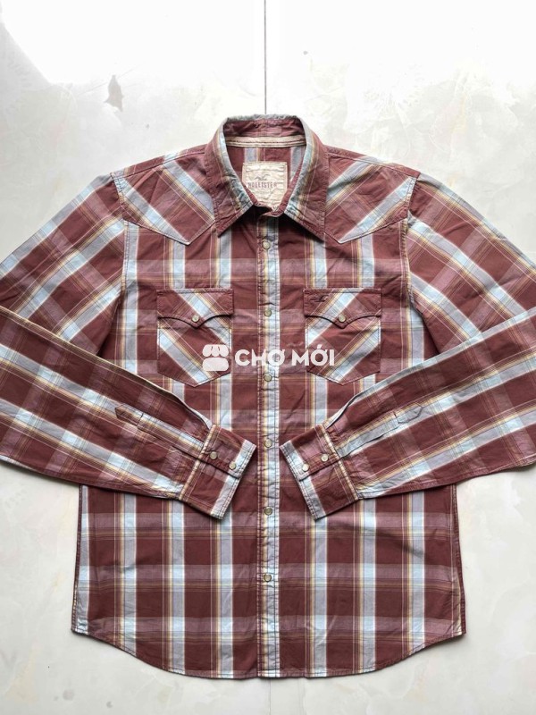 Áo sơ mi Hollister California Size XL chính hãng