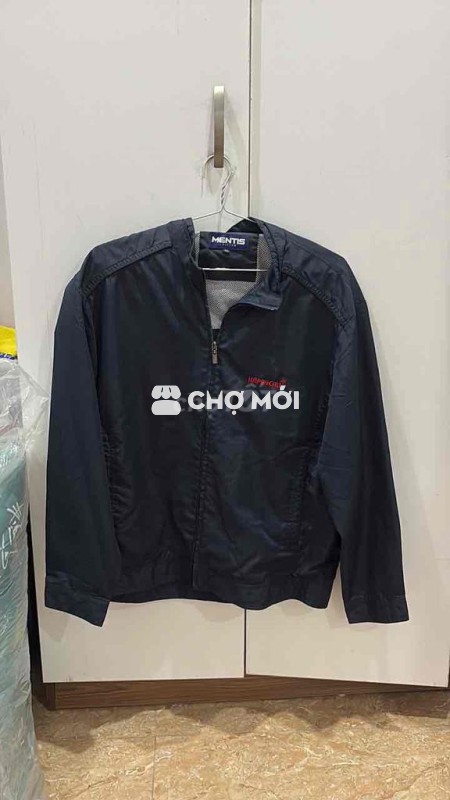 Áo khoác dù nam size XL Đen