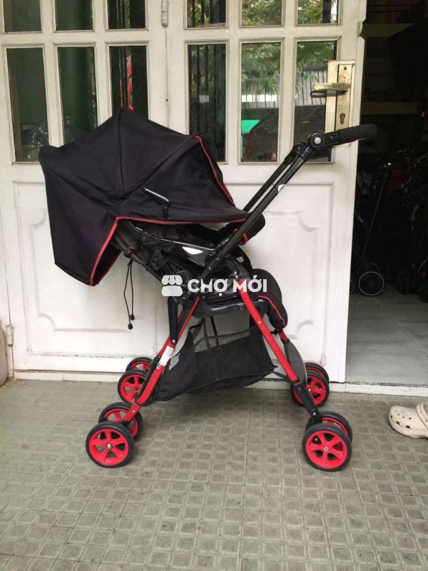 Xe đẩy Babierus Mỹ Đen phối đỏ