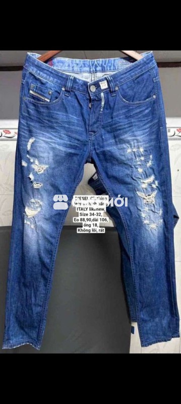 Quần jean DIESEL Nam size 34-32
