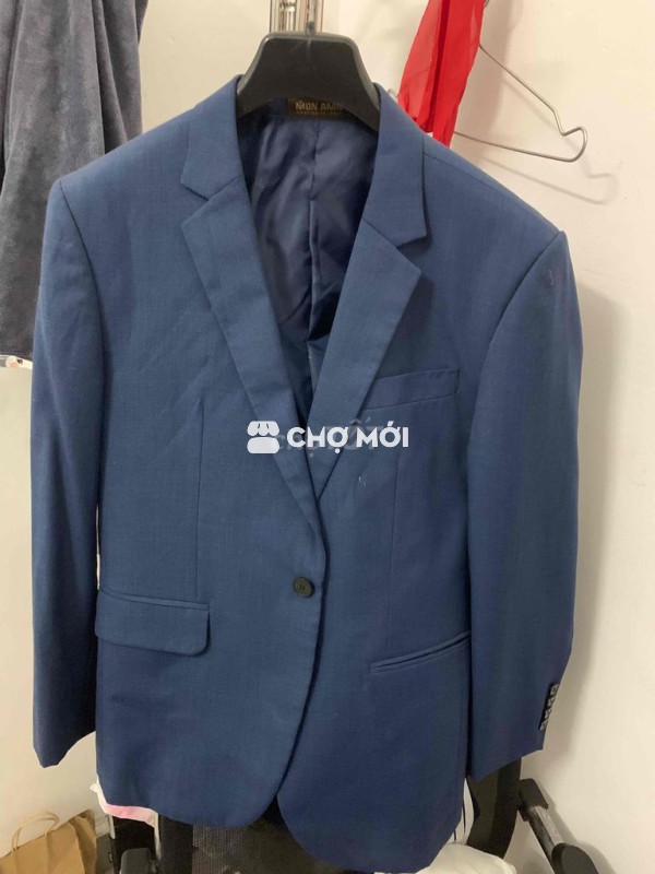 Bộ Vest Adam (New ) Nam size 50 Xanh dương