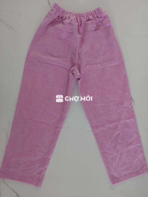 Quần jean nữ vải jean Hàn Quốc