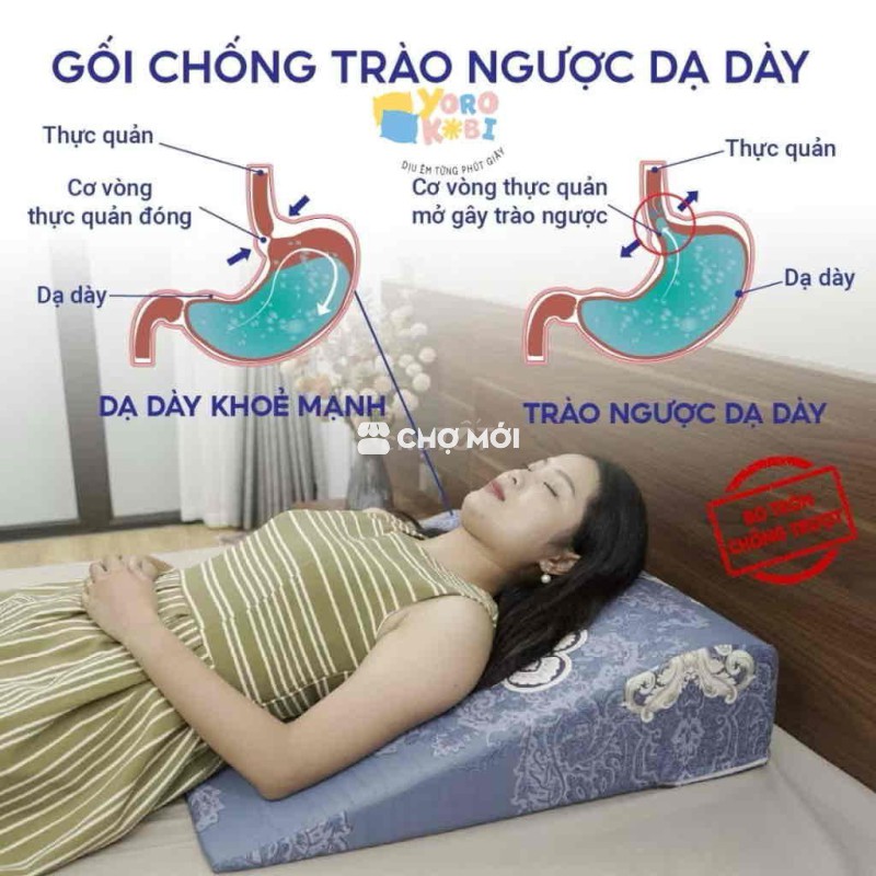 Gối chống trào ngược Yoro K&Bi