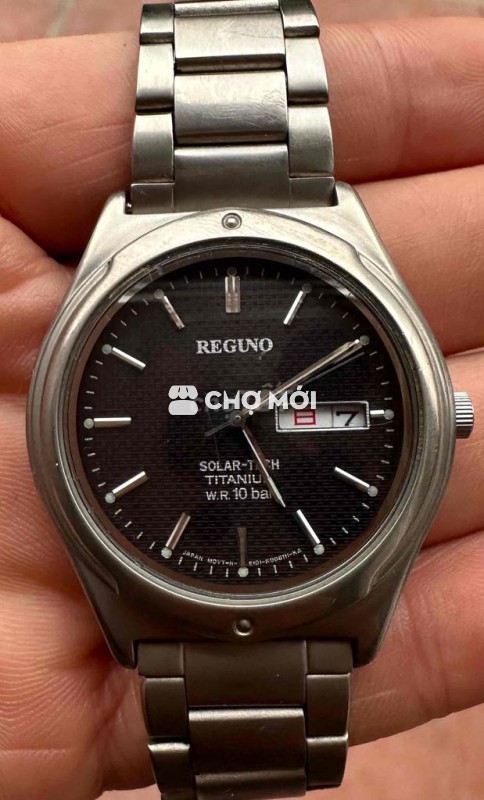 Đồng hồ Reguno Titanium Nam size 38 có ship hàng