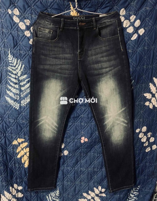 Quần jean nam Guci  Denim size 31 (mới )