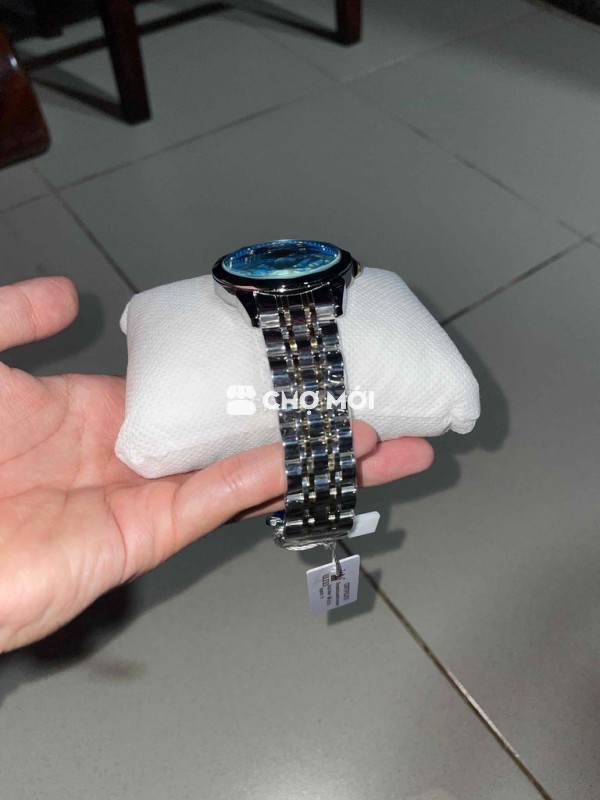 Đồng hồ Olevs 9931 Demi Nam Thép Xanh