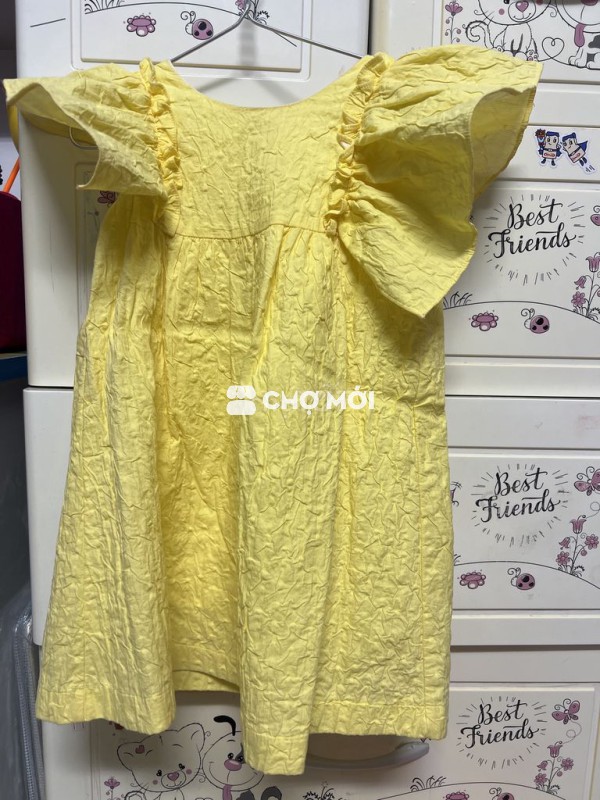 Đầm bé gái 3-5 tuổi Vàng