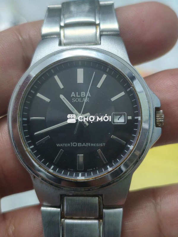 Đồng hồ Nhật năng lượng mặt trời,size 35mm, 1 lịch