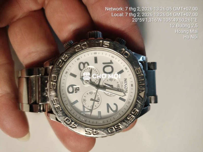 Đồng hồ Nixon Minimize Chrono Nam