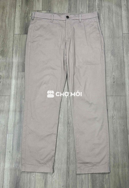 Quần Kaki Uniqlo Nam co giãn size 33